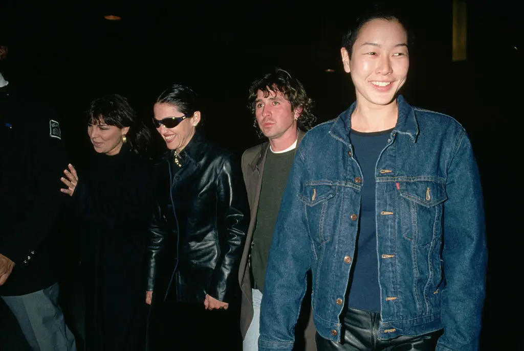 Madonna and Shimizu in the 90s (Mitchell Gerber / Contributor / Getty)