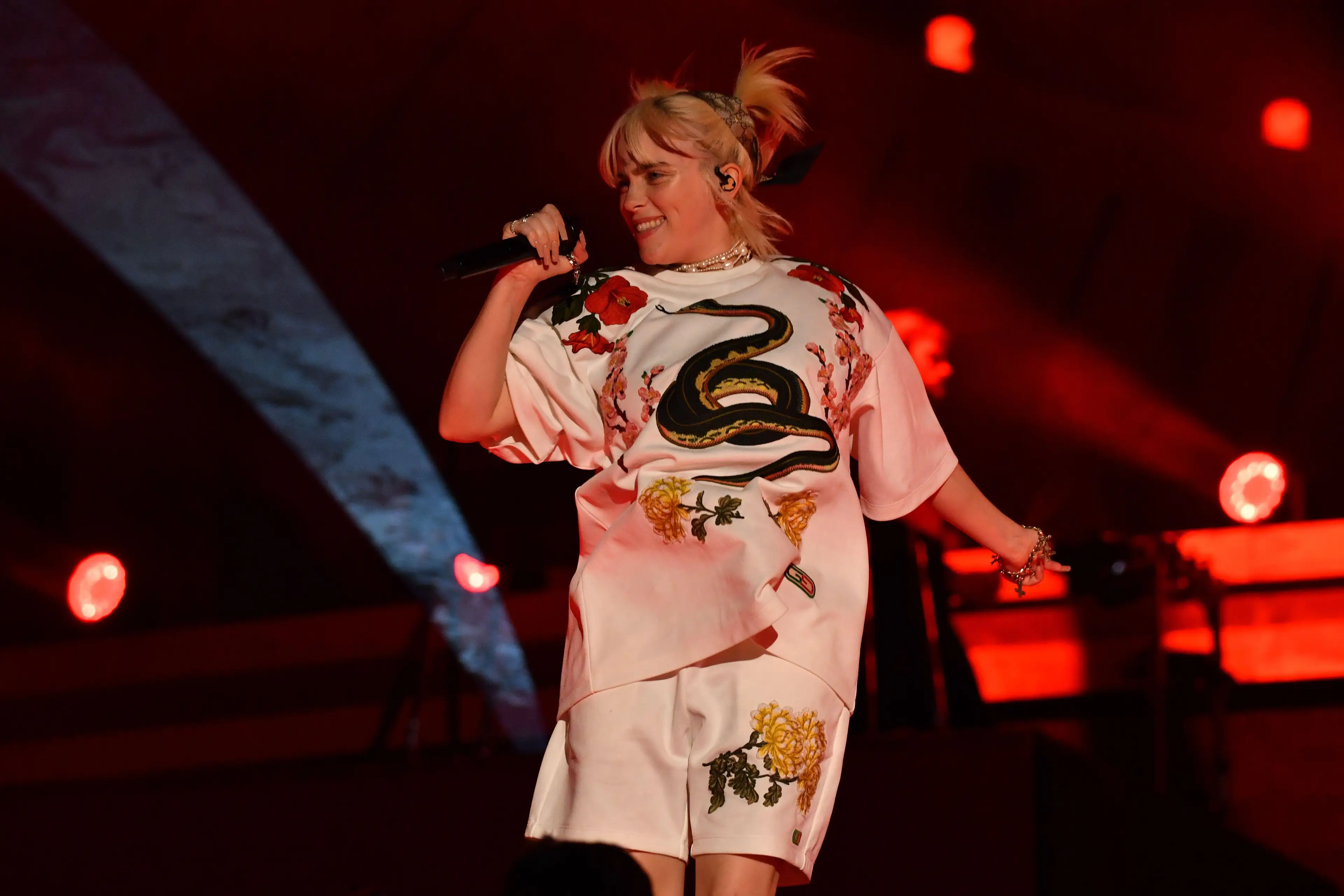 The ‘Bad Guy’ singer is currently on the European leg of her Happier Than Ever tour.