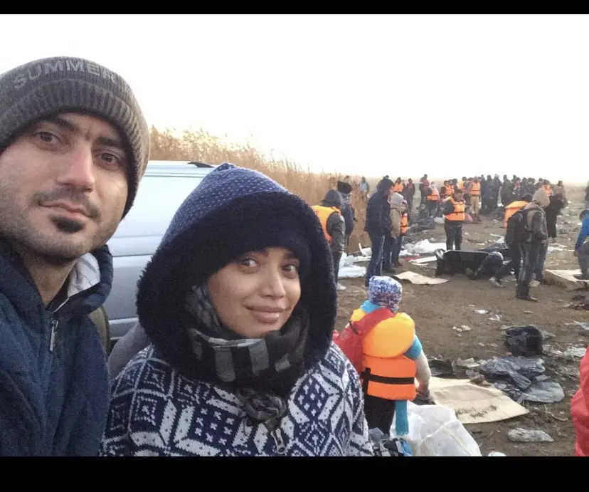 Leila and Mohammad had to leave Iran illegally.