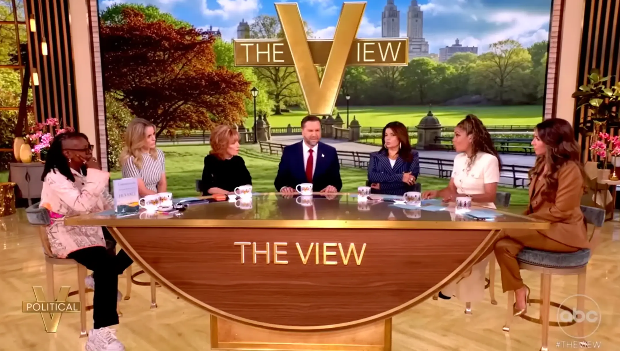 The Vice President has spoken out about his appearance on The View (ABC)