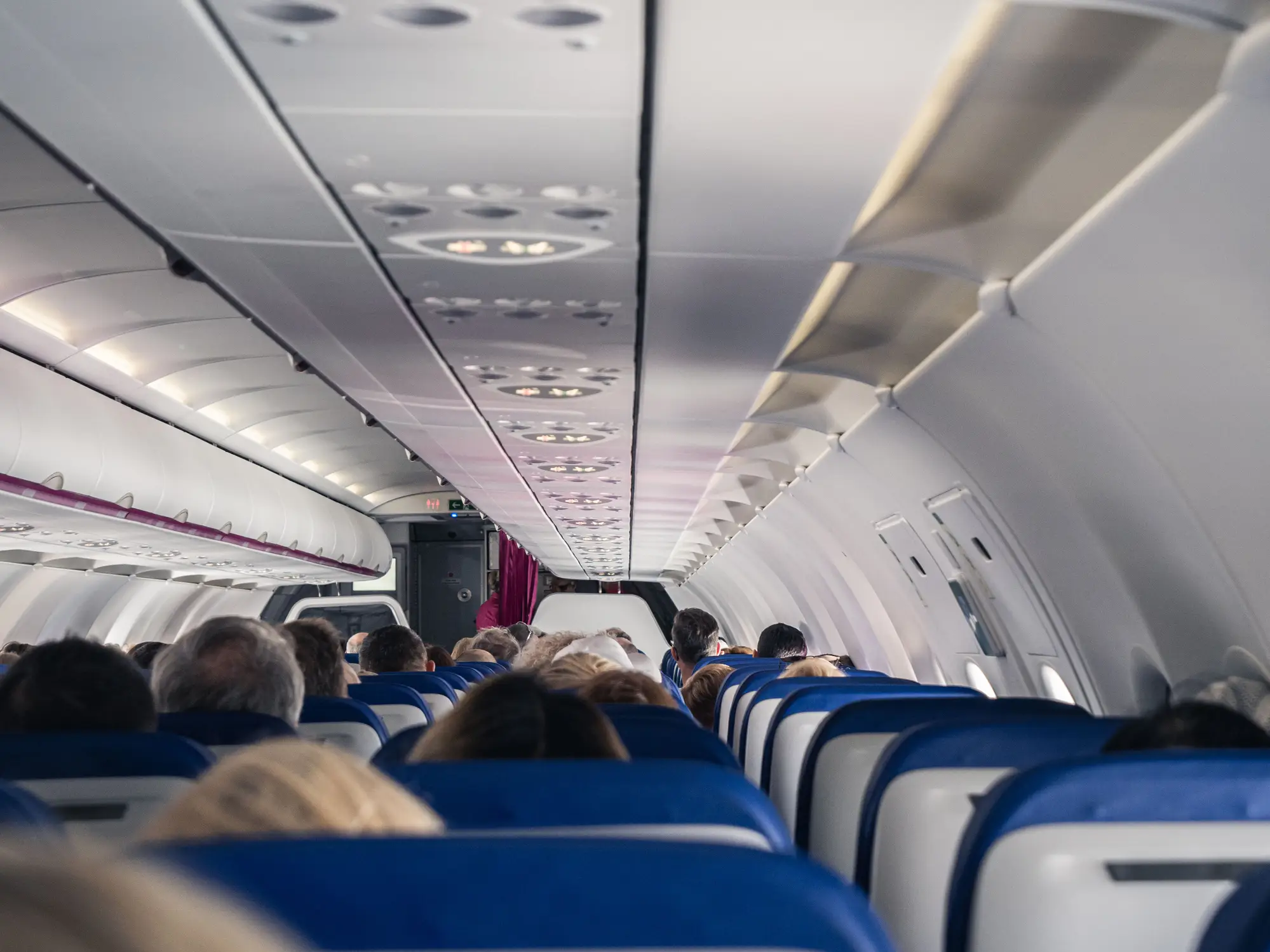The passenger was allegedly met with 12 officers and was arrested 'immediately'. (Getty Stock Images)