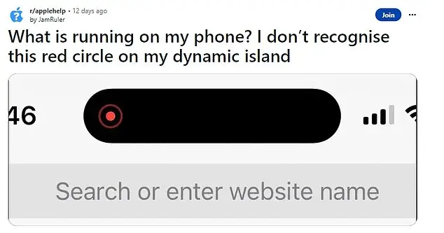 Some Apple users are only just realizing what the red circle on the top of their iPhone means.