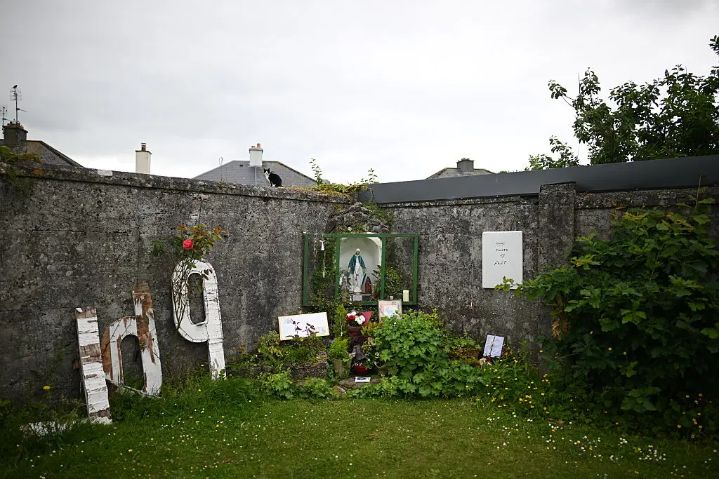 The remembrance garden on the former site of the Bon Secours Mother and Baby Home (Charles McQuillan/Getty Images)