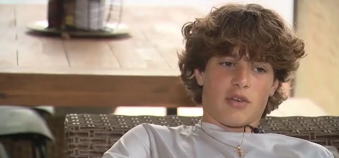 The teen has been left unphased.