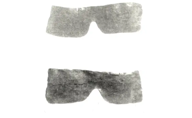 The men were wearing two lead eye masks (YouTube/Investigation Discovery)