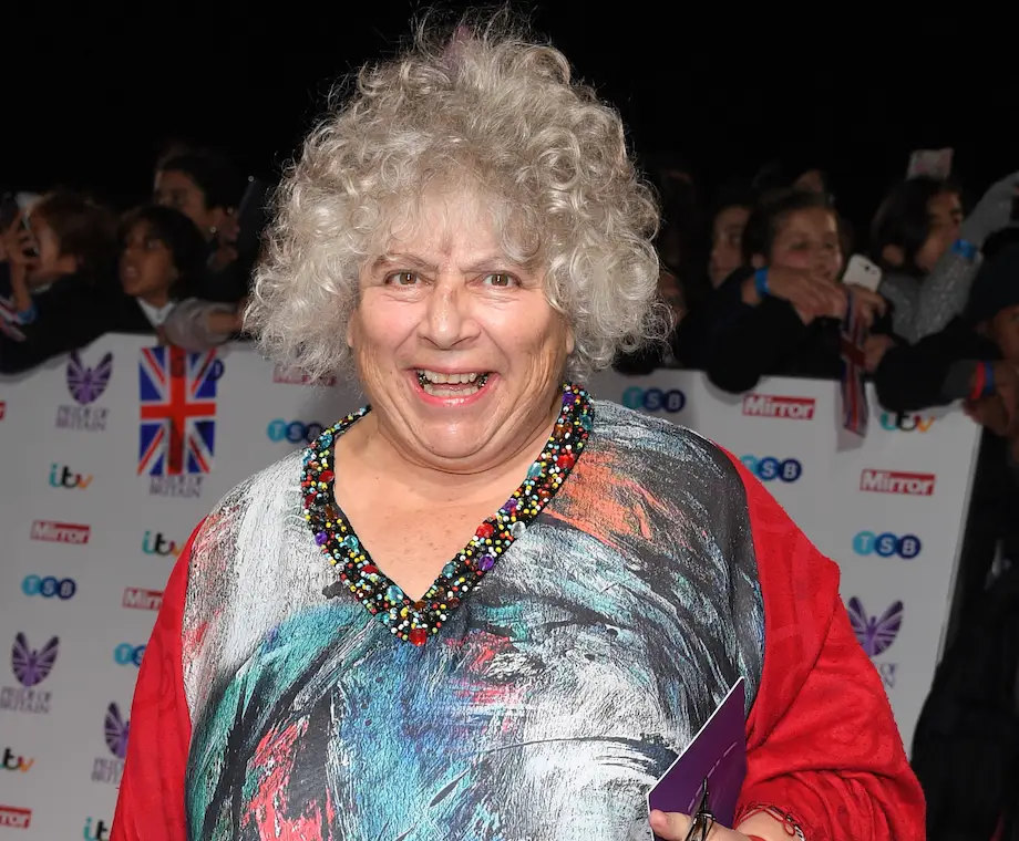 Miriam Margolyes claimed she came home with a 'splitting headache'.