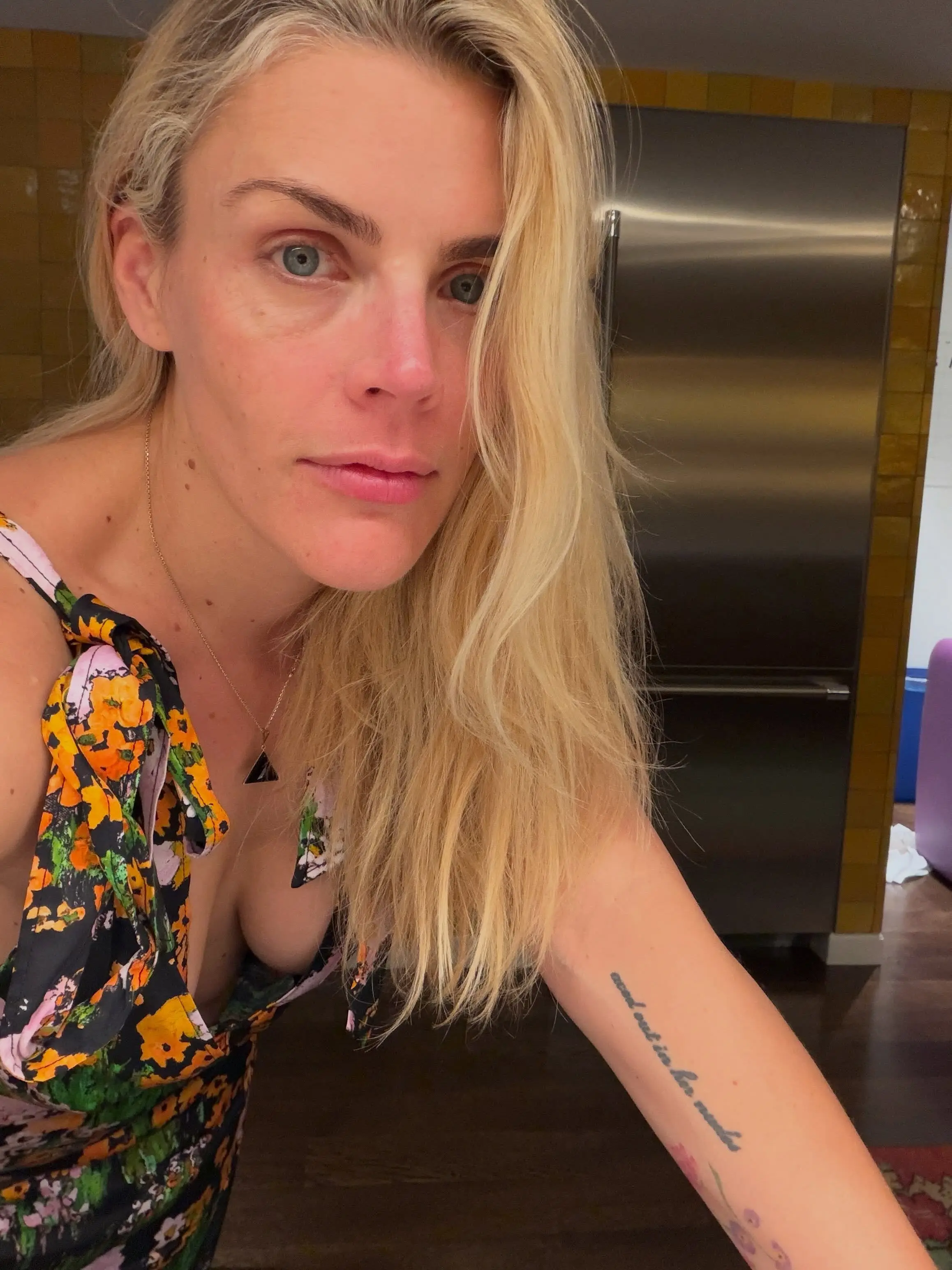 The actress has quietly battled the tumor in private during the last six months. (@busyphilipps/Instagram)