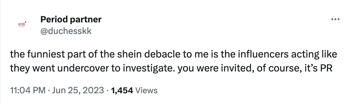 Many have taken to social media to call the influencers out.