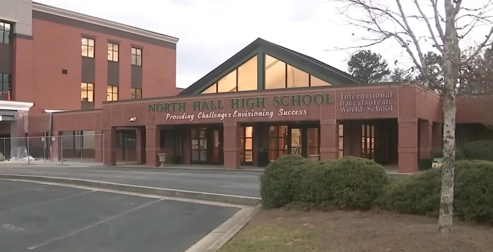 Hughes was a teacher at North Hall High School in Hall County (Fox 5 Atlanta)