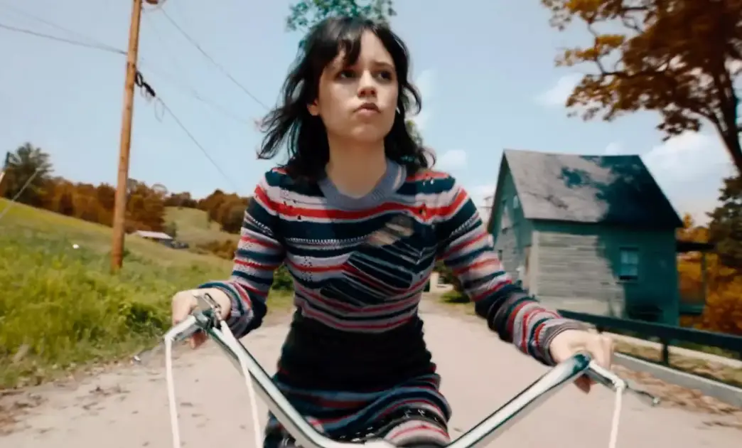 Jenna Ortega in the Beetlejuice sequel. (Warner Bros. Pictures)