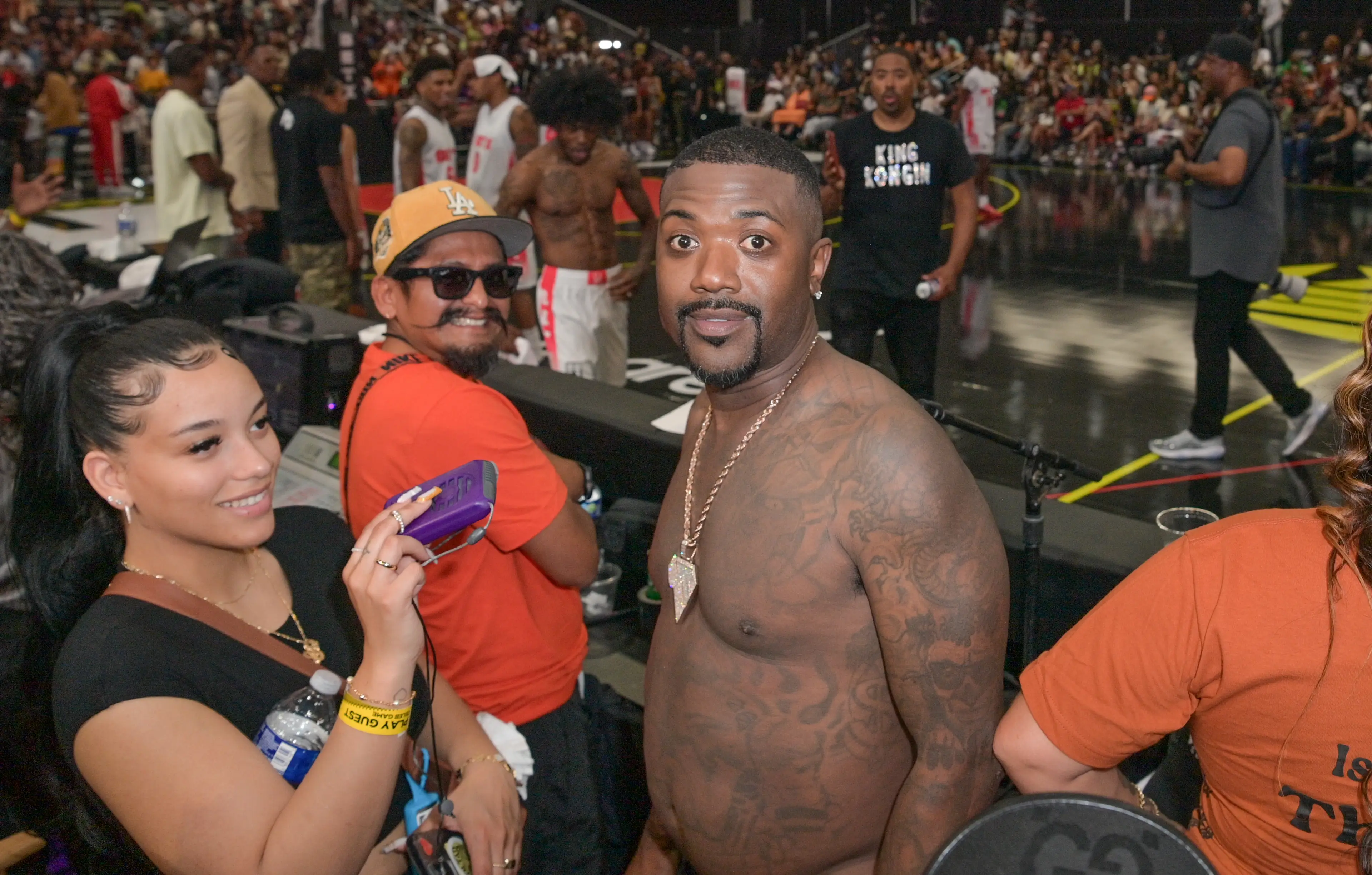 Ray J claims to have slept with so many that he threw a 'booby trap' parade to celebrate reaching 10,000 (Prince Williams/WireImage)