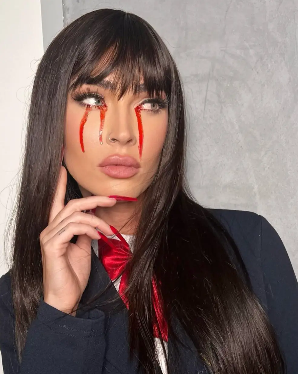 Megan Fox's costume was taken from Kill Bill.