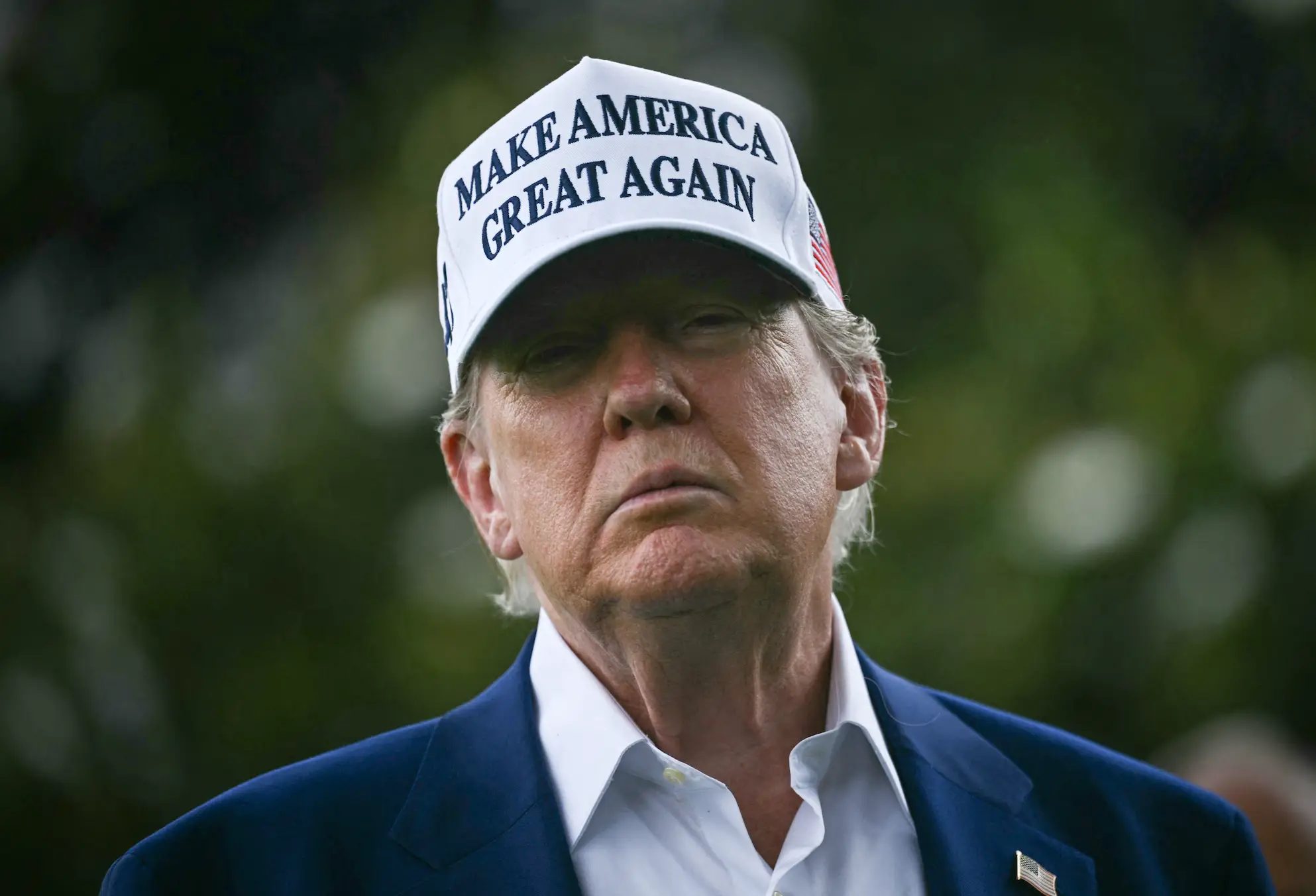 Donald Trump complained that people have too many federal holidays (BRENDAN SMIALOWSKI/AFP via Getty Images)