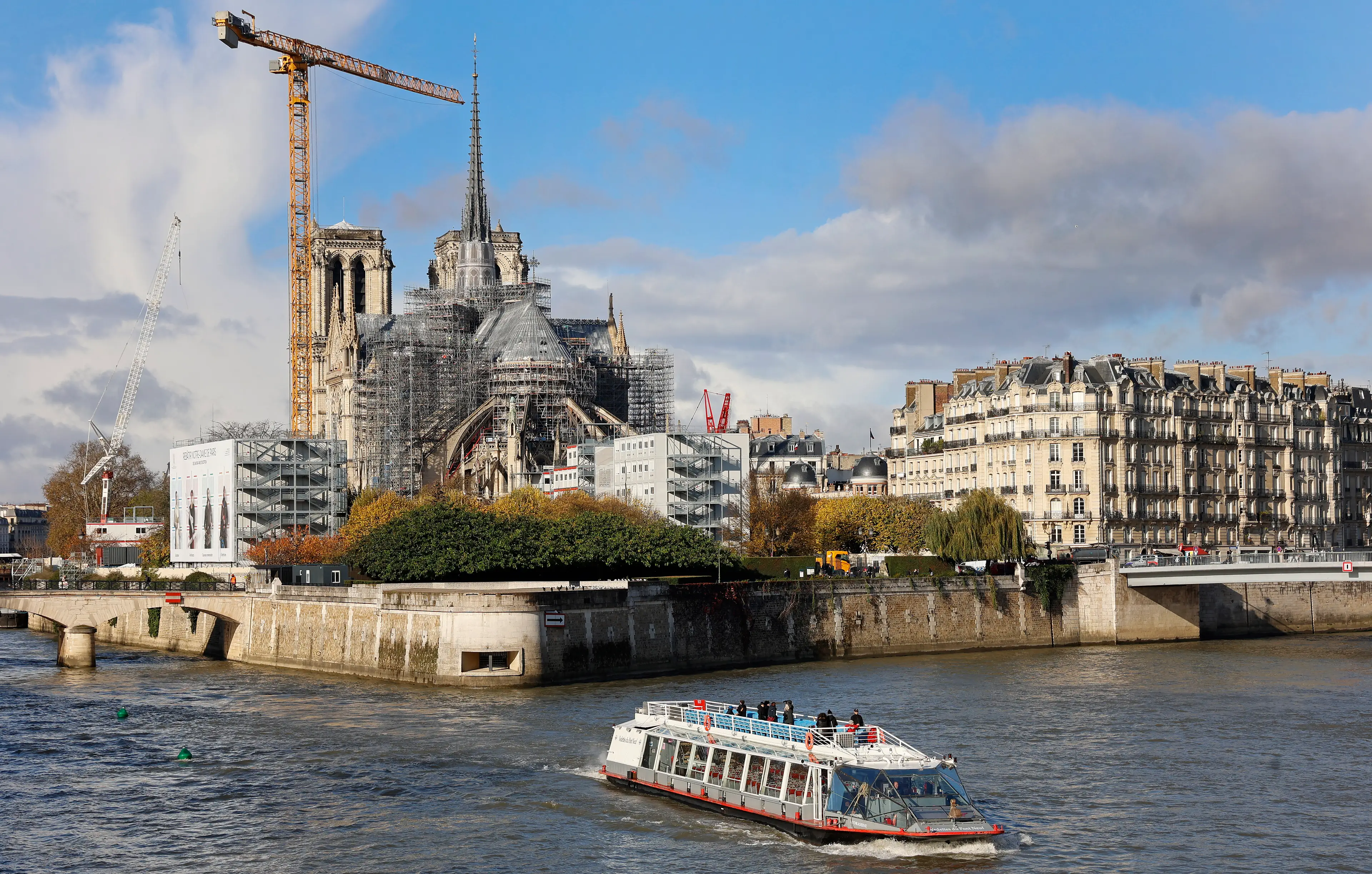 The Notre Dame is set to reopen next month (Chesnot/Getty Images)