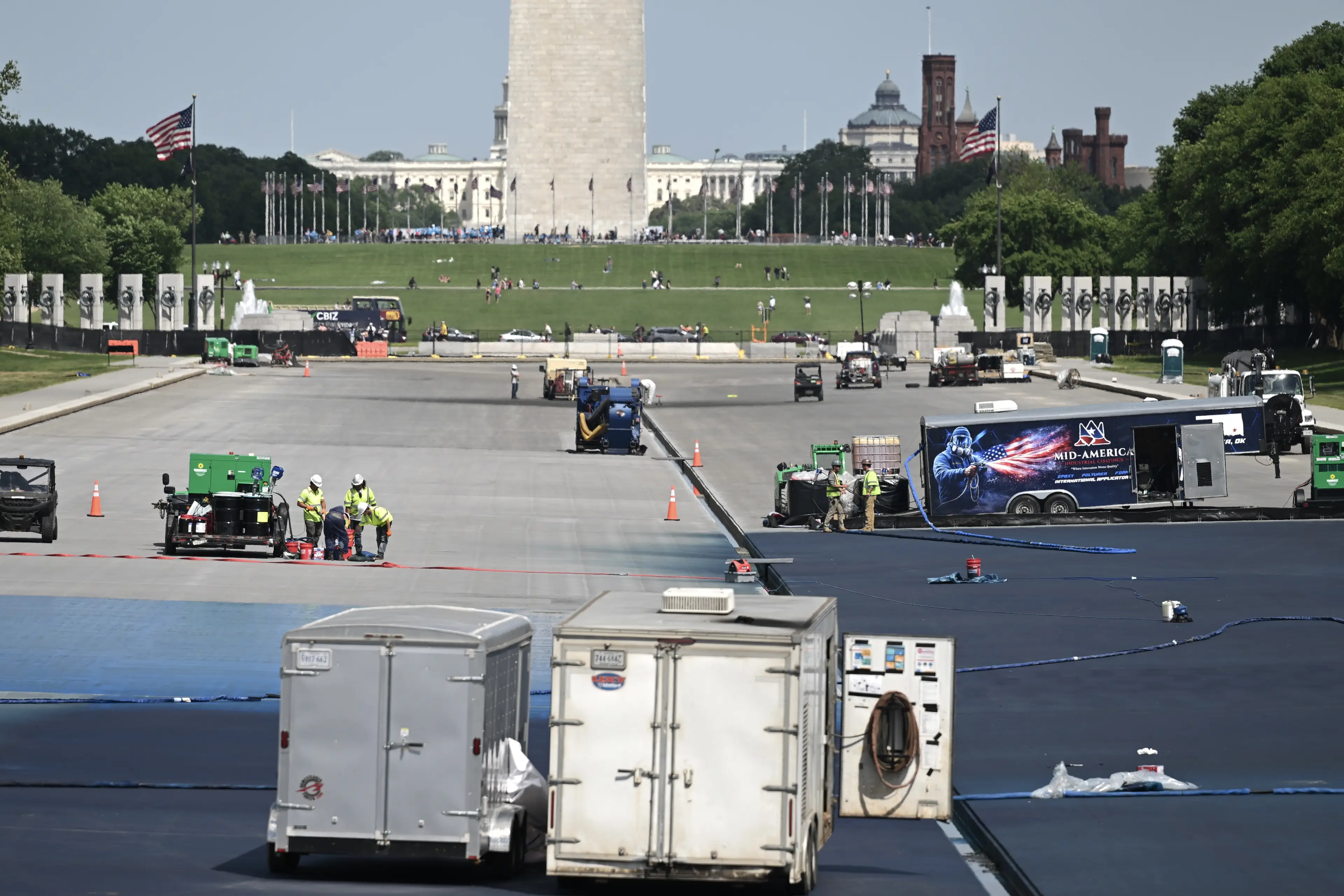 Reportedly the renovation cost more than three times as much as Trump said it would (Fatih Aktas/Anadolu via Getty Images)