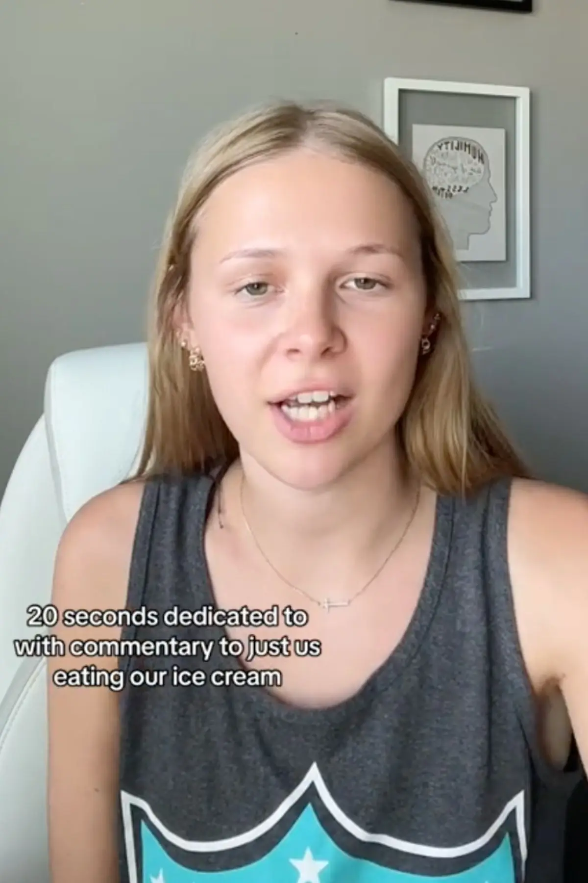 Annie likened her treatment to that of Taylor Swift at the NFL. (.anniej4/TikTok)