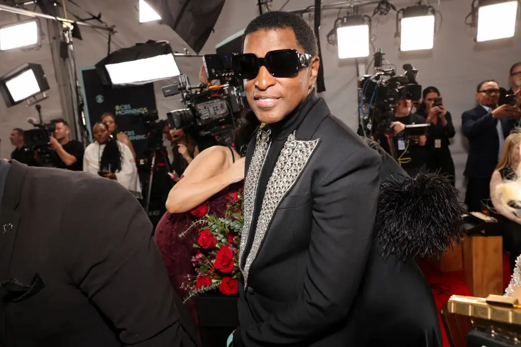 Babyface attended the 67th Grammy Awards ceremony tonight (Matthew Taplinger/CBS via Getty Images)