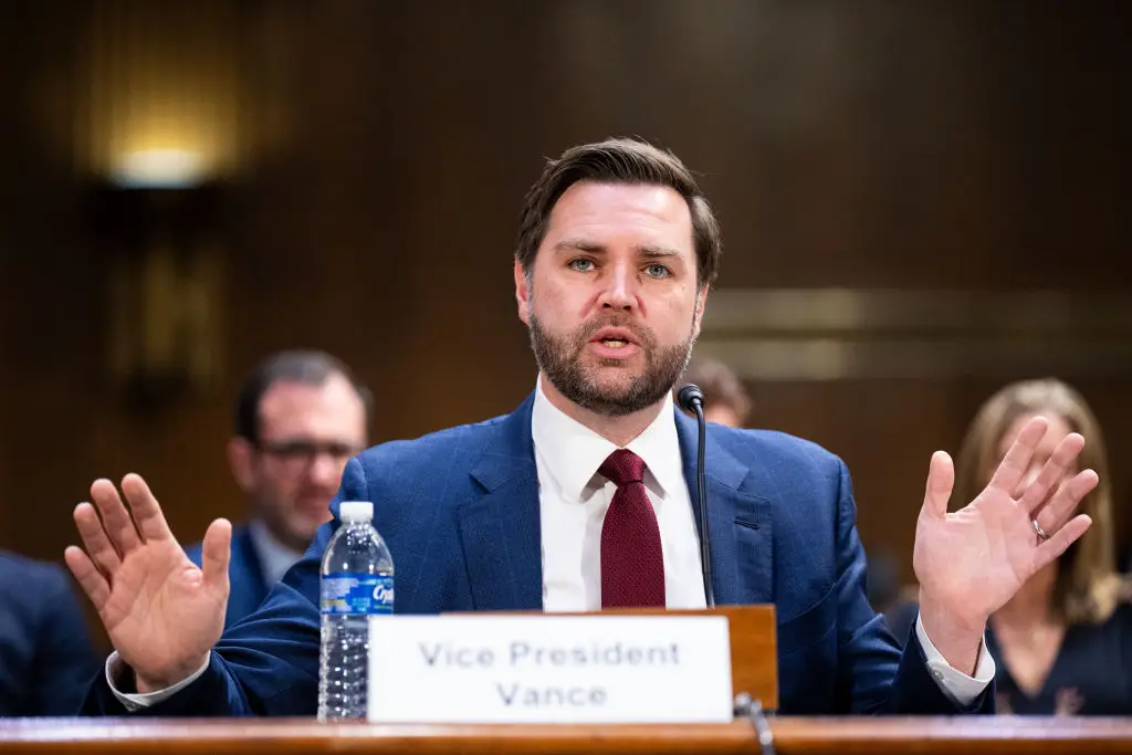 JD Vance has ruffled a few feathers in Europe (Bill Clark/CQ-Roll Call, Inc via Getty Images)