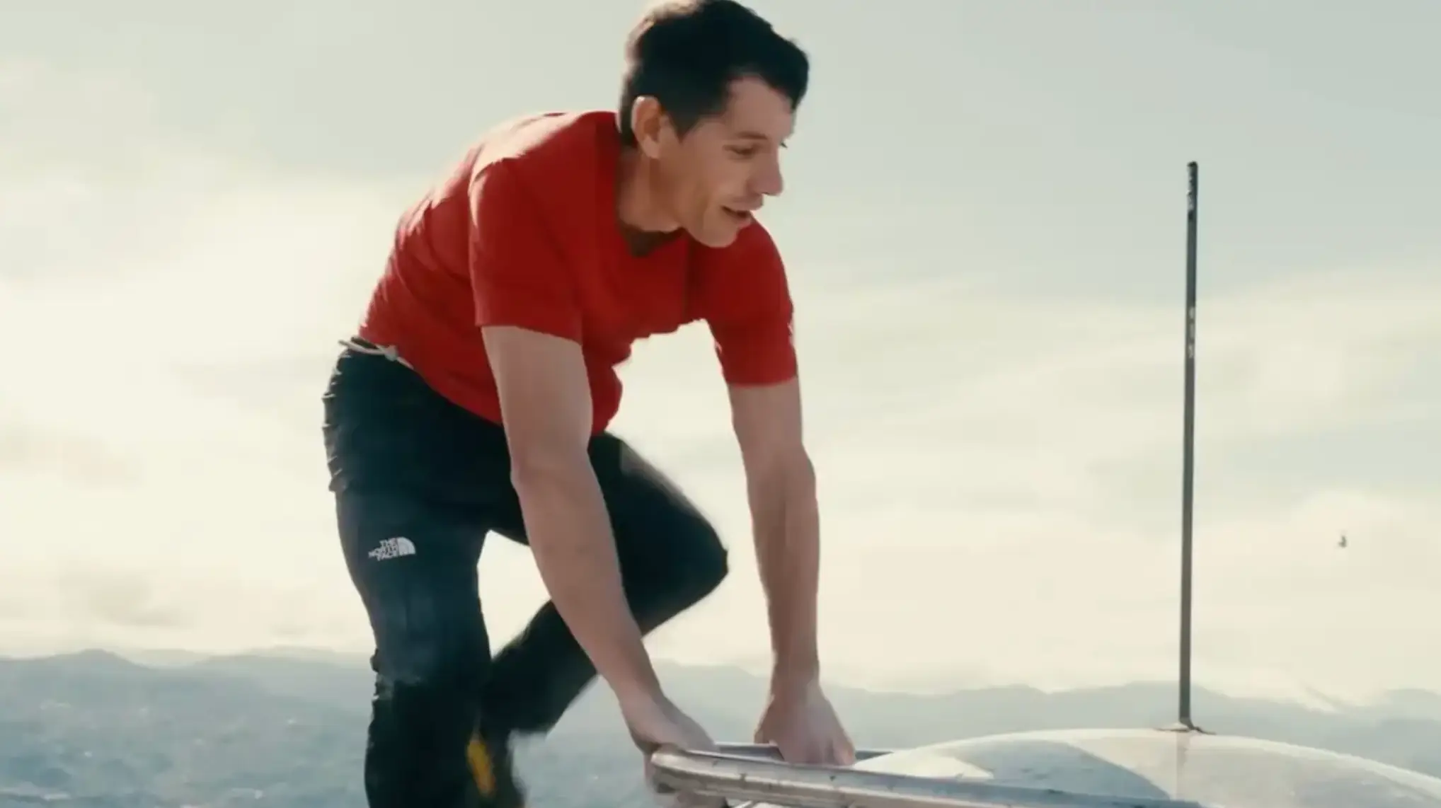 The daredevil climbed a 1667ft skyscraper last month (Netflix)