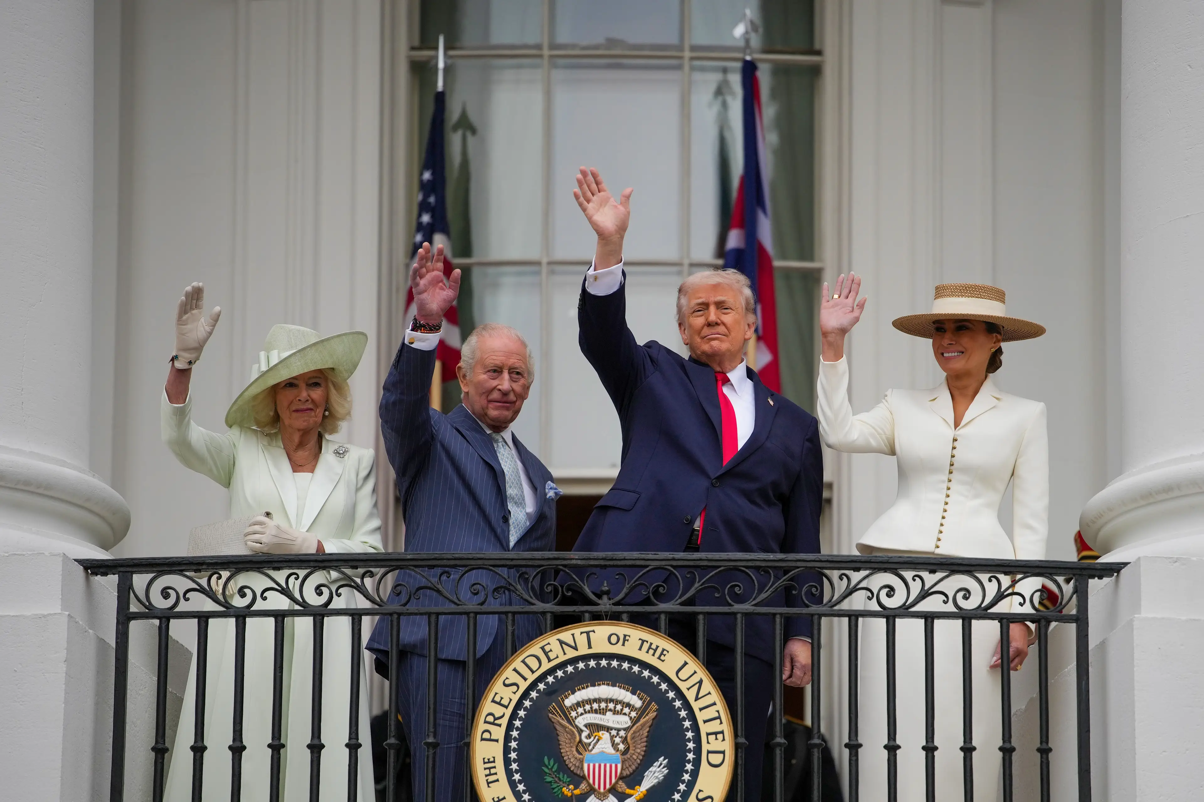 Queen Camilla and King Charles are currently in America (Andrew Harnik/Getty Images)