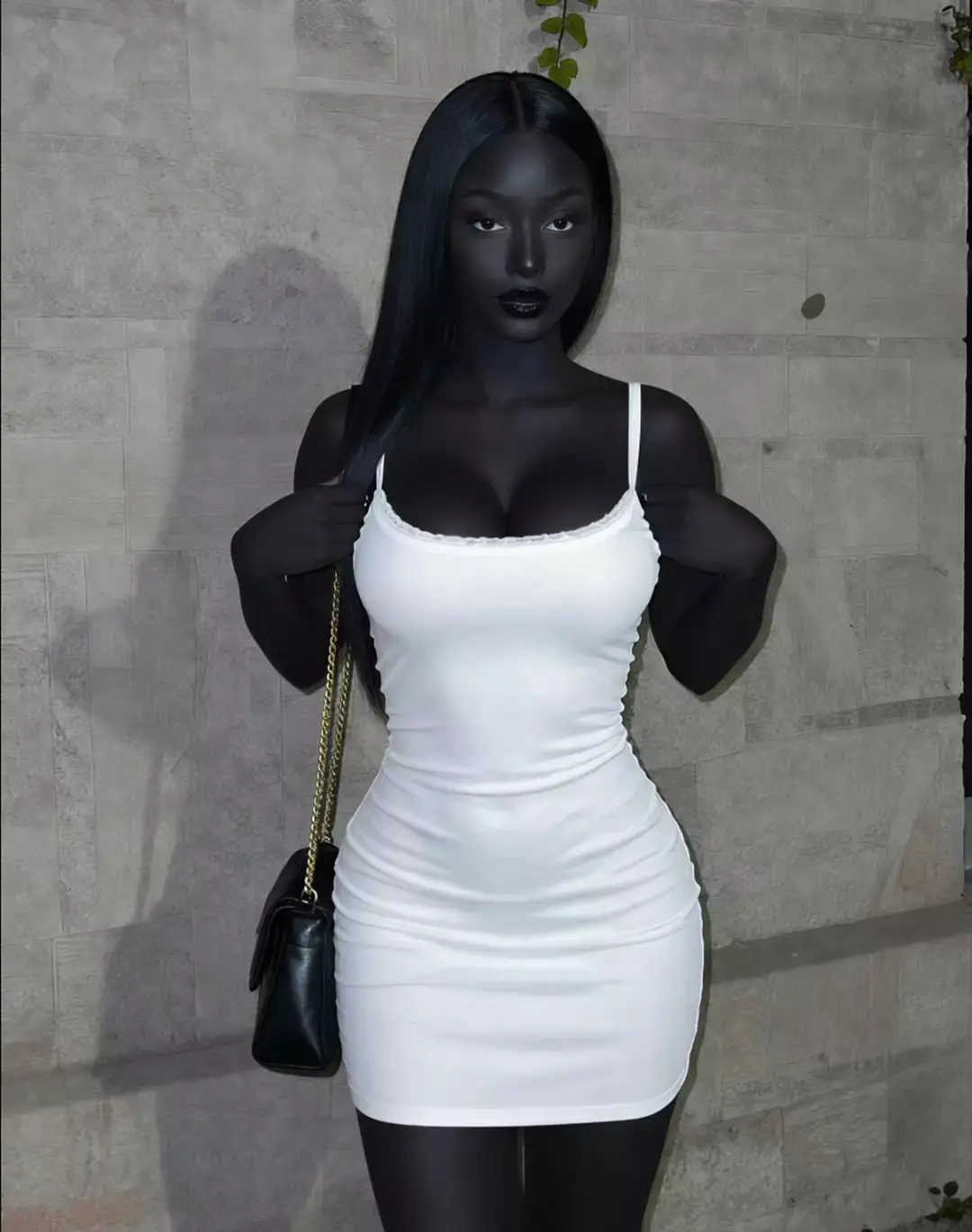 Nia Noir has multiple viral videos on TikTok (nianoir.xo/TikTok)