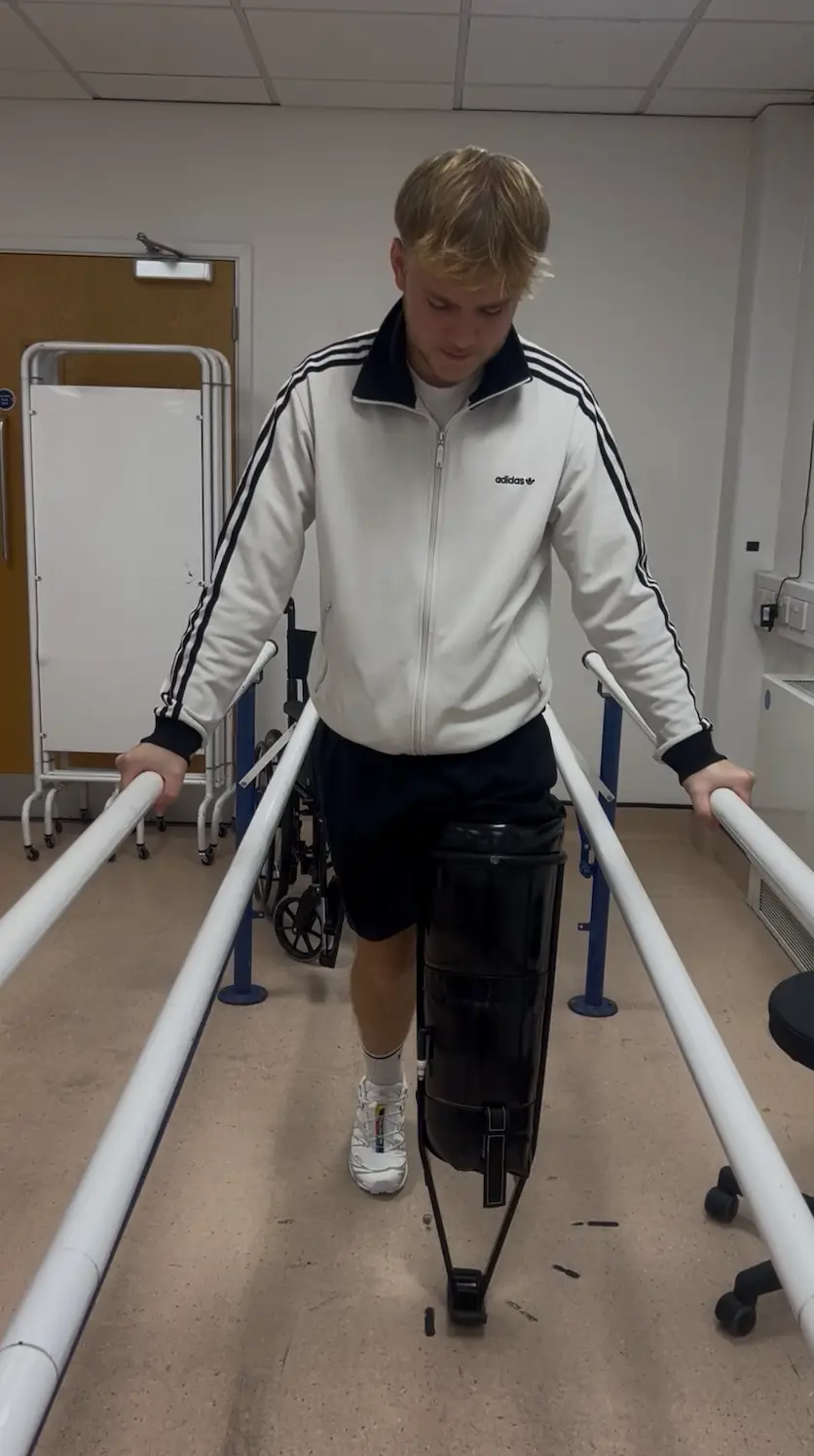 Tommy's recovery has only just began, but he's looking forward to what the future holds for him (Tommy Hurrell)