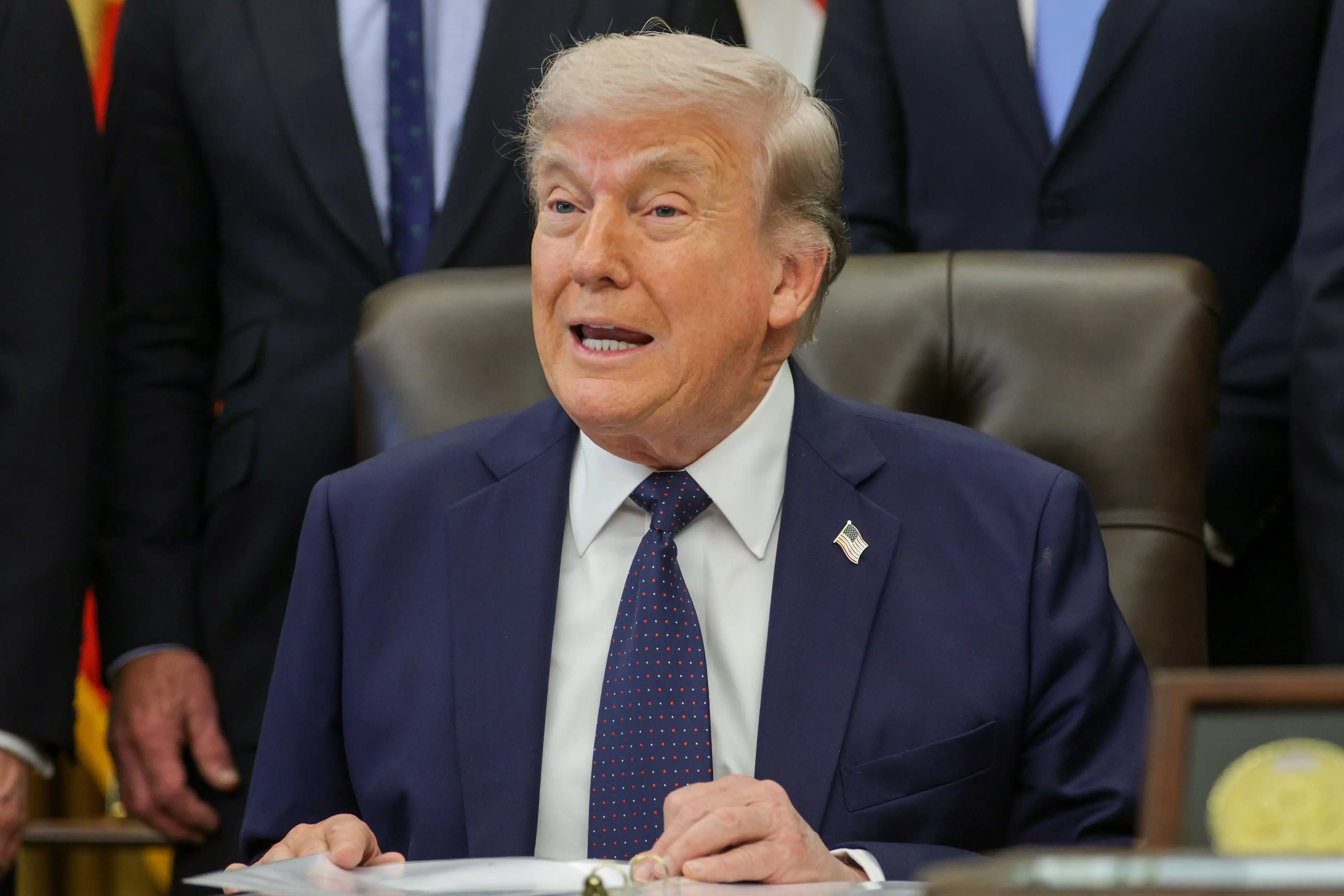 Trump was asked about trans restroom rights in 2016 (Alex Wong/Getty Images)