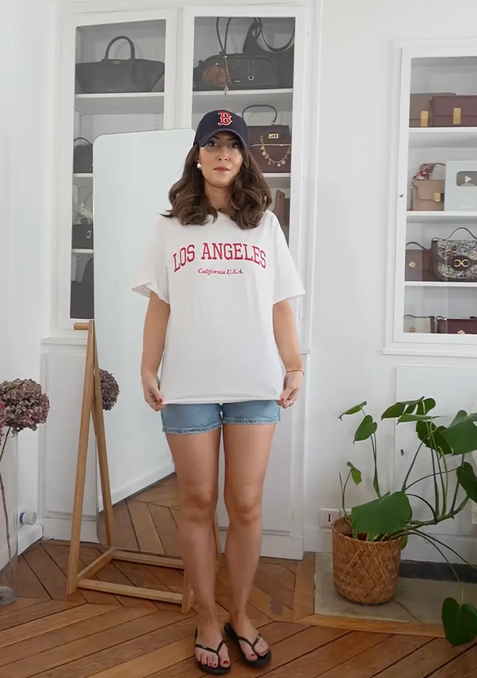 Alice recommends leaving the logo T-Shirts at home (@aliceinparisofficial/TikTok)