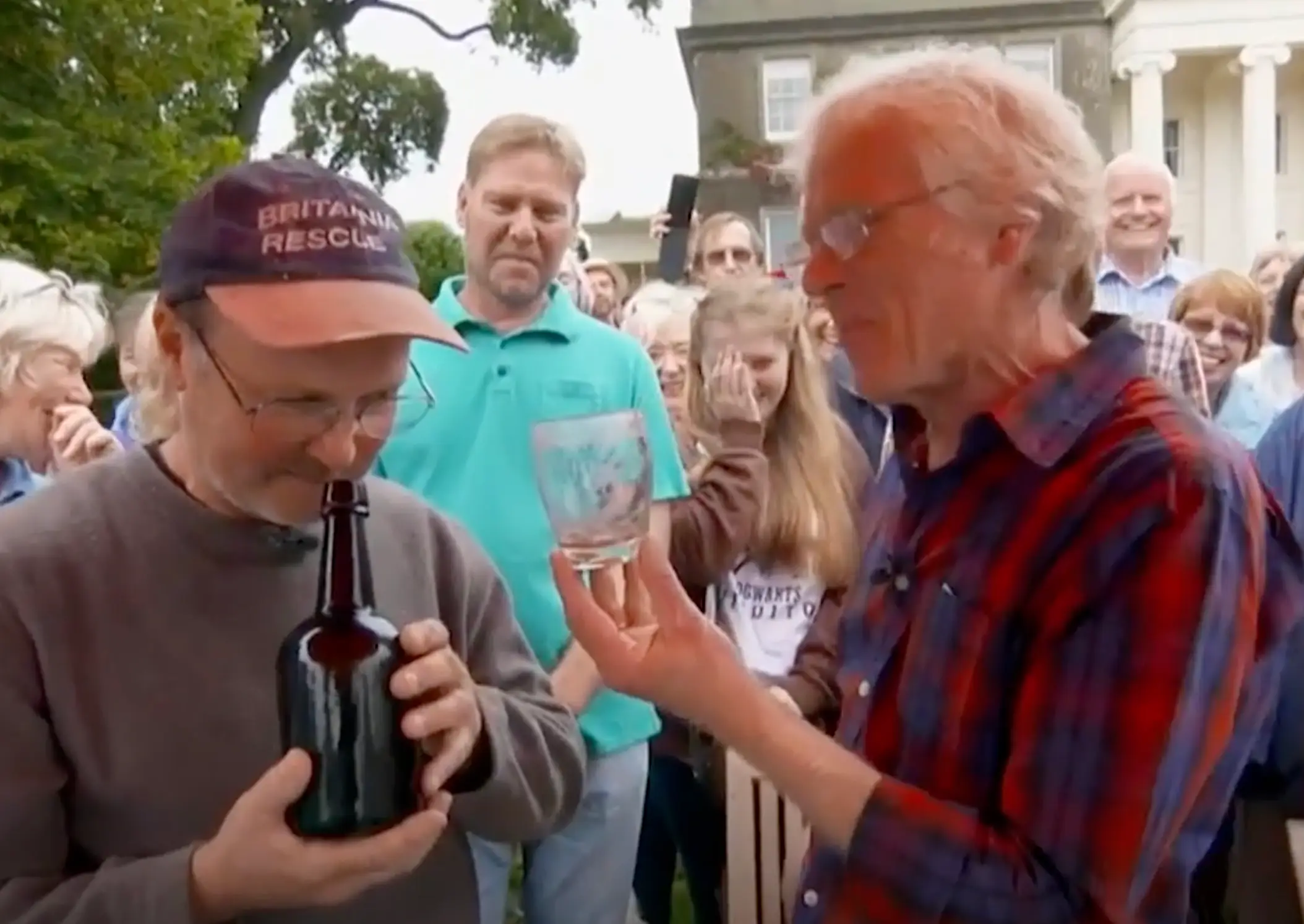 I can't imagine nearly 200-year-old wine would taste that nice even if it had been the contents (BBC)