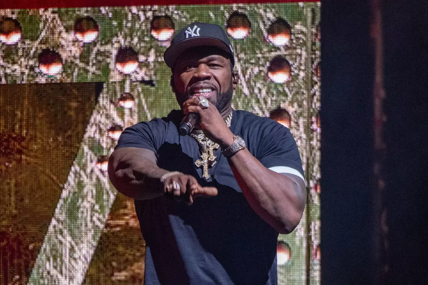 50 Cent has long said Eminem is one of his closest friends (Aaron J. Thornton/Getty Images)