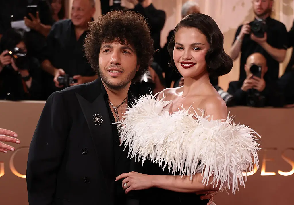 Selena Gomez is 34 years old and married to Benny Blanco. (Photo by Kevin Mazur/Getty Images)