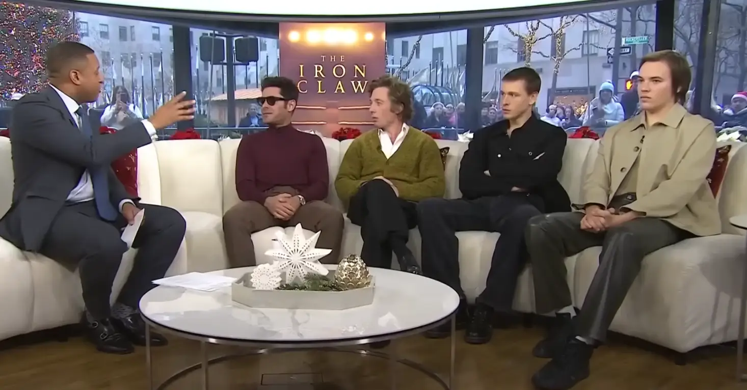 Zac Efron said he had an eye infection when he appeared on the show.