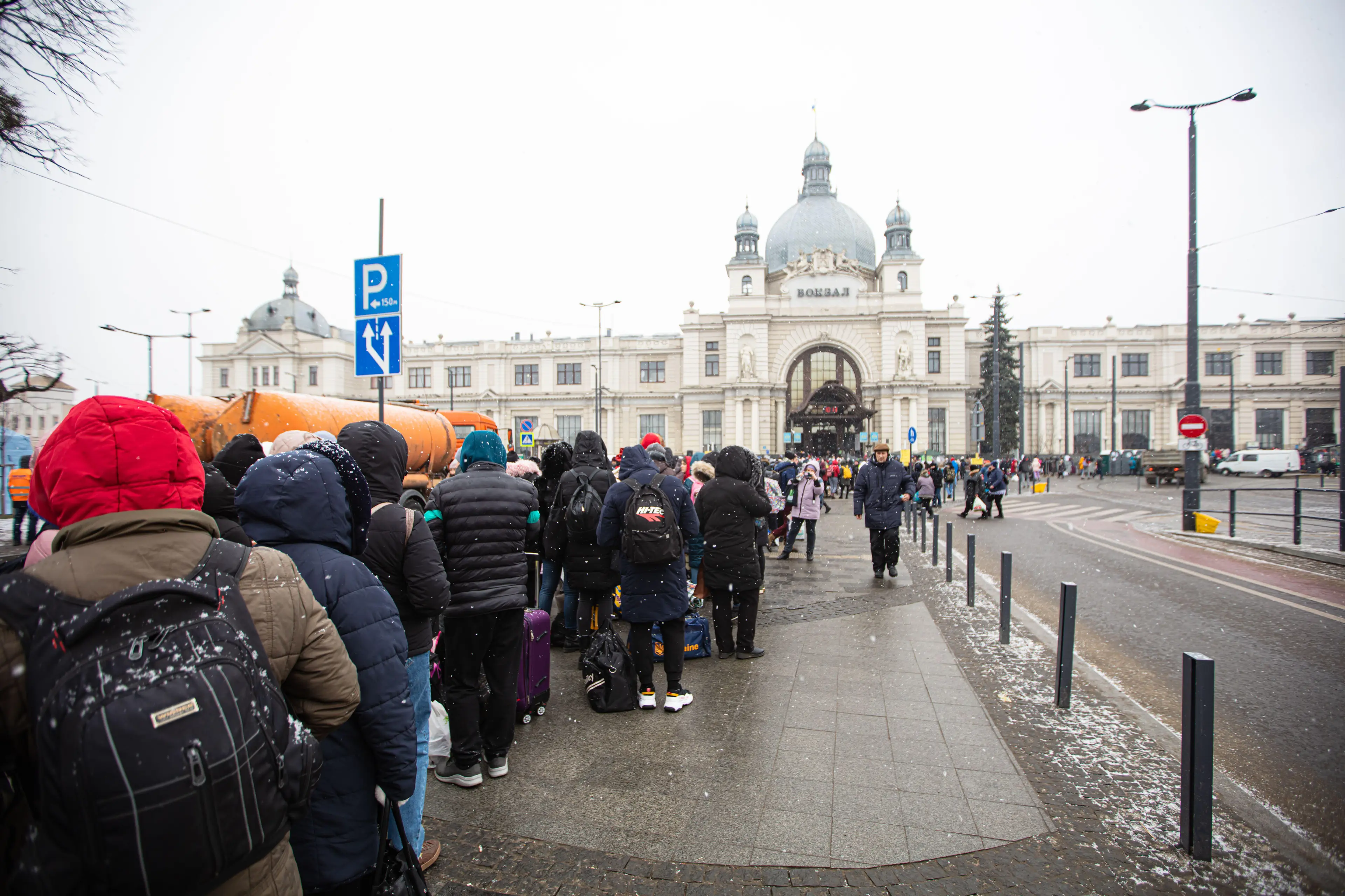 Russia accused of 'forcibly deporting' Ukraine civilians.