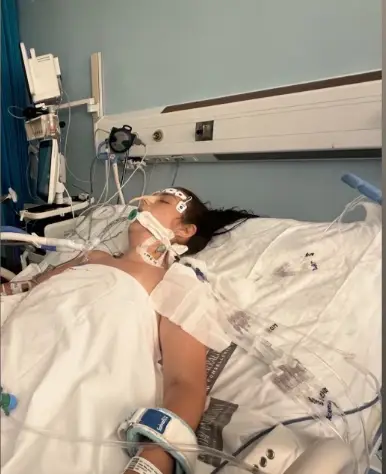 Poppy's father has said the 29-year-old is now fighting for her life (GoFundMe)