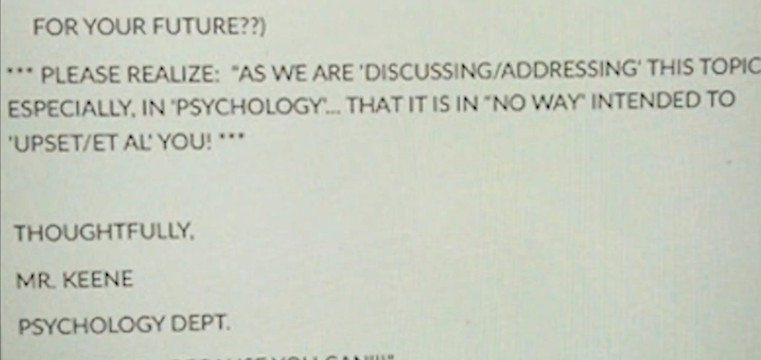 Keene is currently appealing the school's decision to fire him.