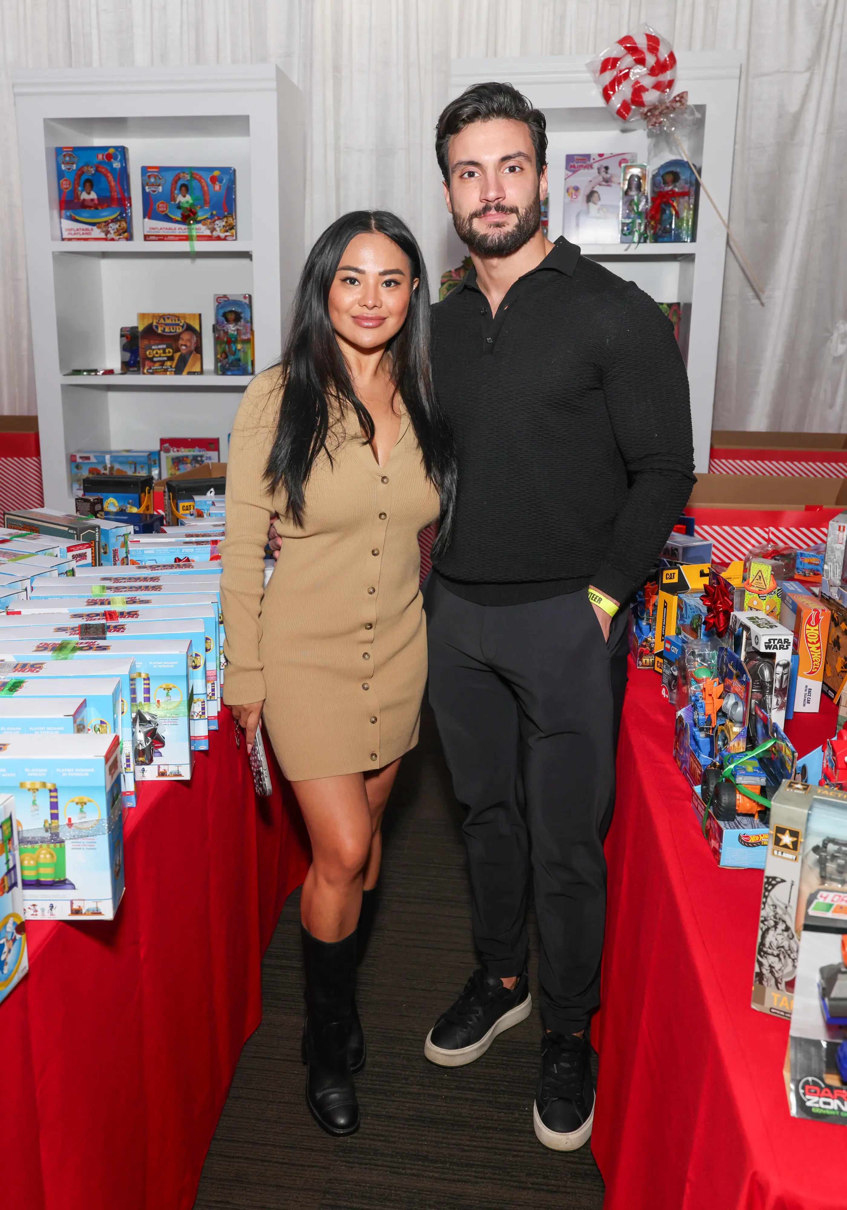Davide Sanclimenti and Iris Rabaya Au have been together since 2025 (Paul Archuleta/Getty Images)