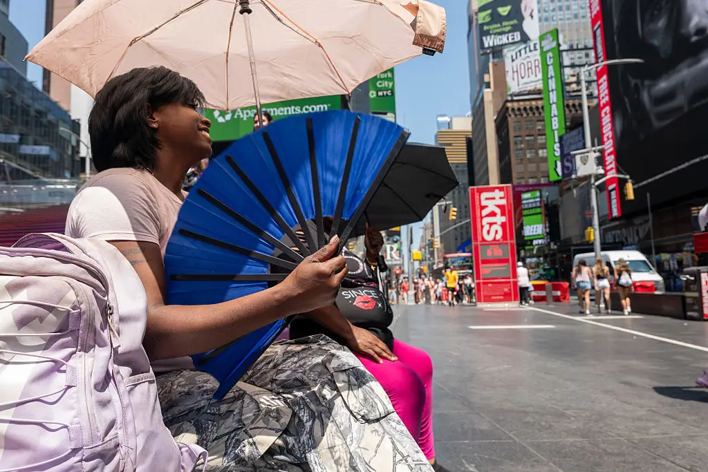 According to the World Health Organization, heat stress is a leading cause of weather-related death and can worsen a wide range of underlying conditions (Photo by Spencer Platt/Getty Images)
