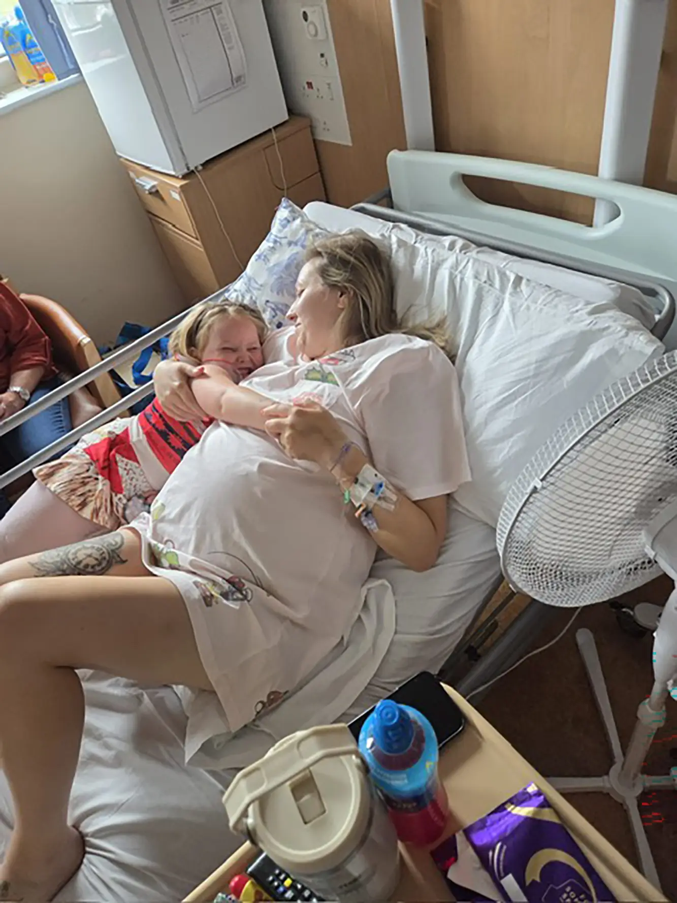 She has asked the hospital not to talk about her prognosis. (PA)