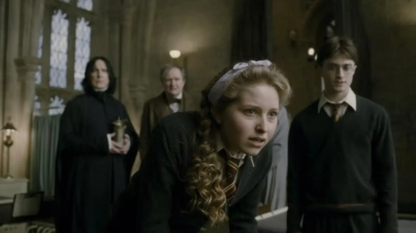 Cave played Lavender Brown in the three Harry Potter movies (Warner Bros.)