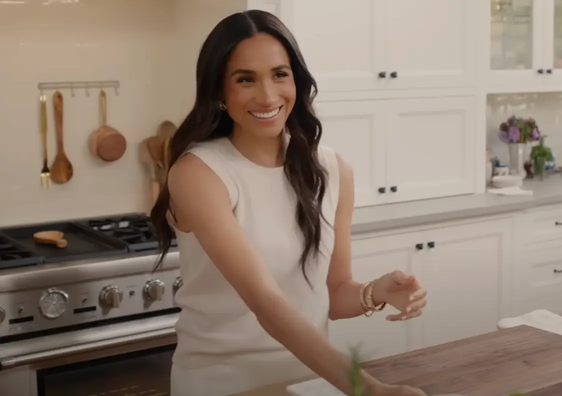 Meghan Markle's cooking show came out shortly after Pamela Anderson's (Netflix)