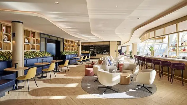 Chase Sapphire Lounge by The Club with Etihad Airways at JFK Airport (Priority Pass)