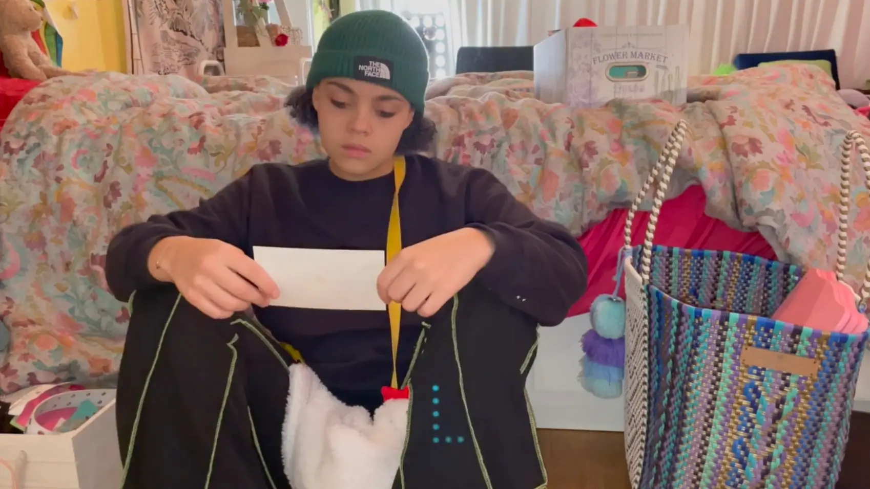 The child appeared to explain how they didn't feel understood by their father.