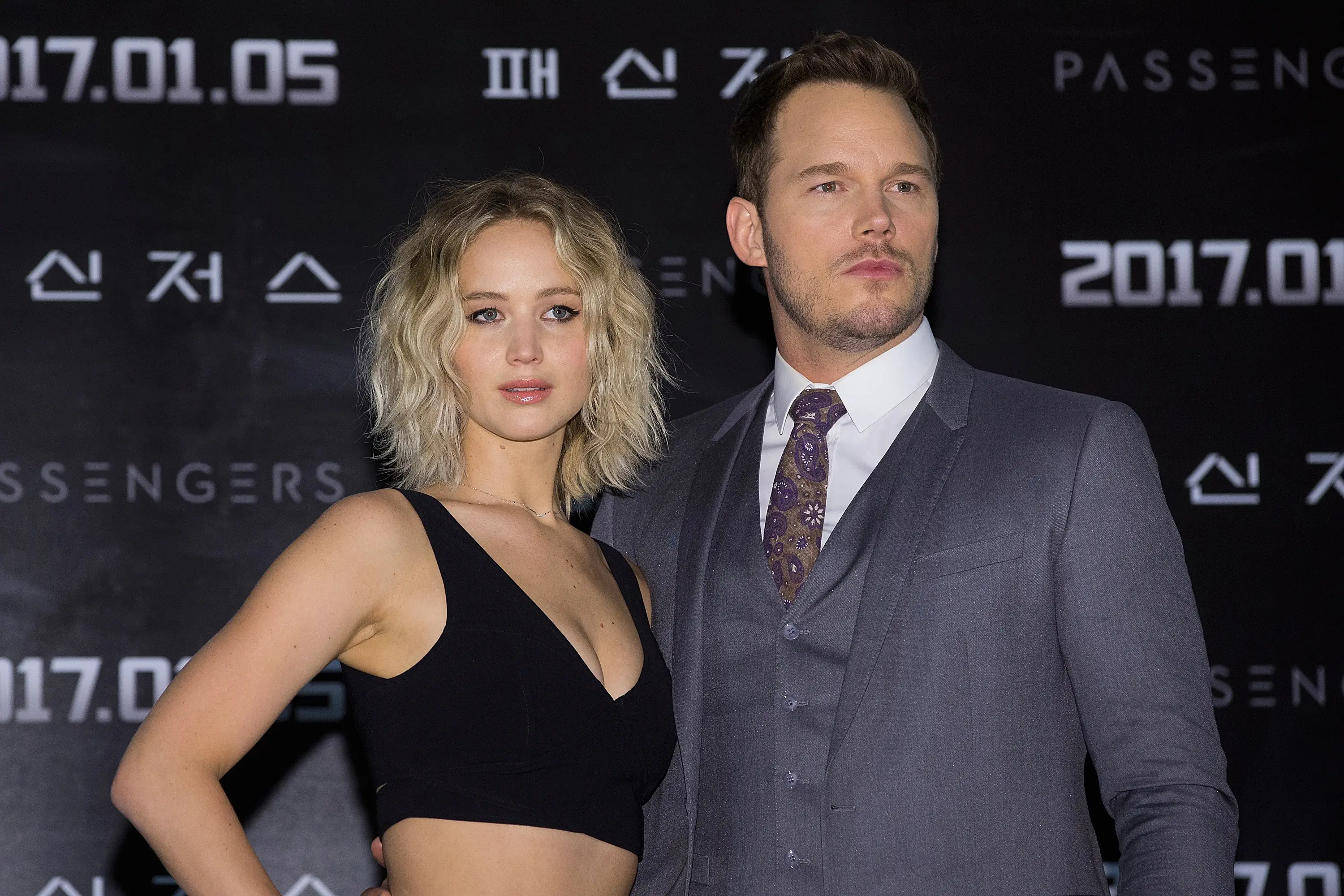 Jennifer Lawrence and Chris Pratt starred in Passengers together (Han Myung-Gu/WireImage)