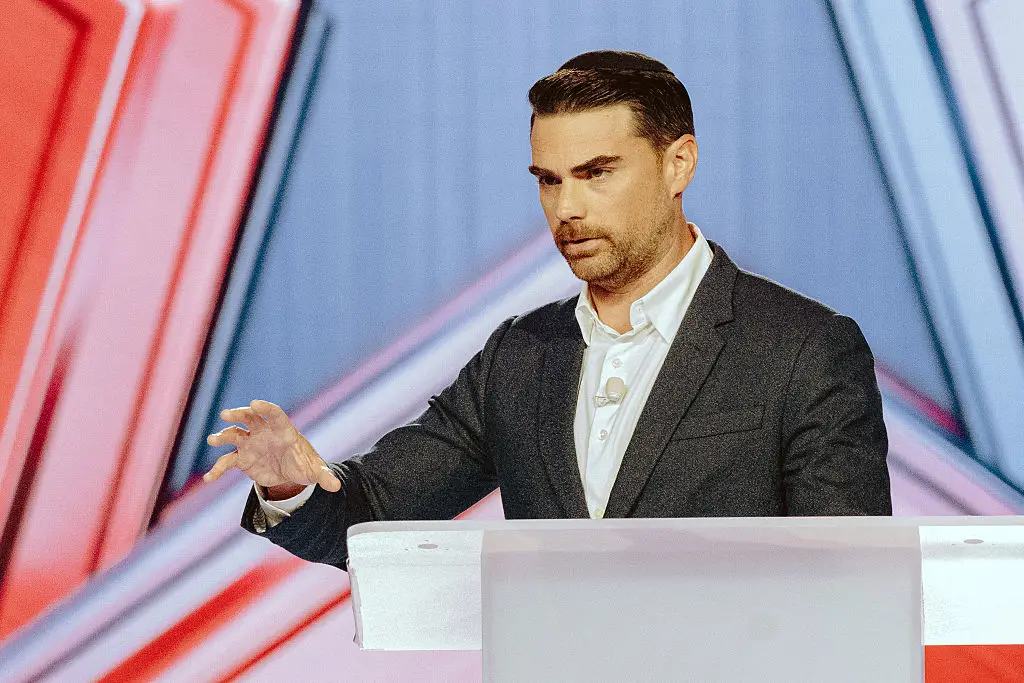 Conservative commentator Ben Shapiro has branded The Odyssey as 'a masterpiece' (Photo by Olivier Touron / AFP via Getty Images)