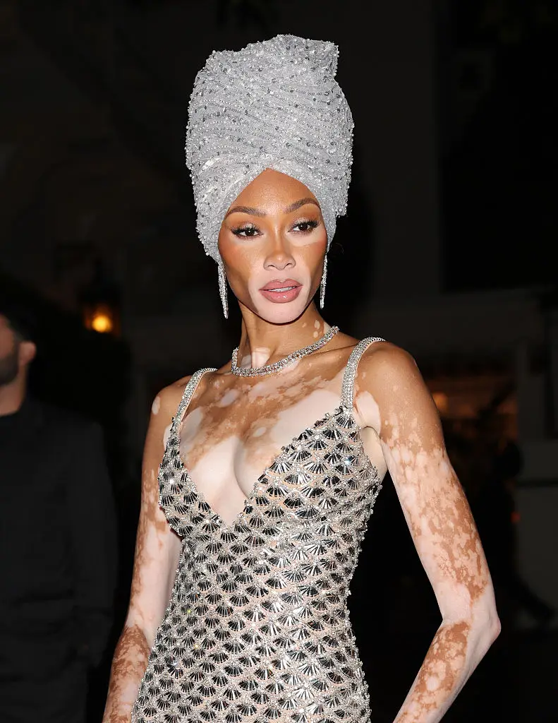 The model is clearly a huge fan of Whitney (PG/Bauer-Griffin/GC Images)