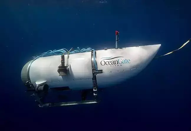 The titan sub suffered a 'catastrophic implosion'
last year. (OceanGate/Becky Kagan Schott)