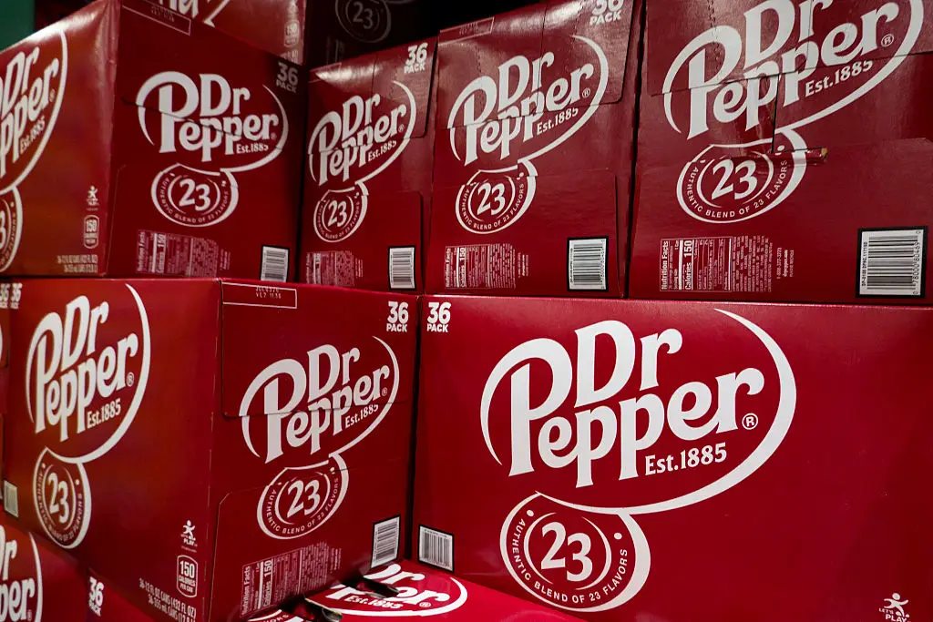 Dr Pepper was one of the most popular final meal beverages, followed closely by Coca-cola (Photo by Kevin Carter/Getty Images)