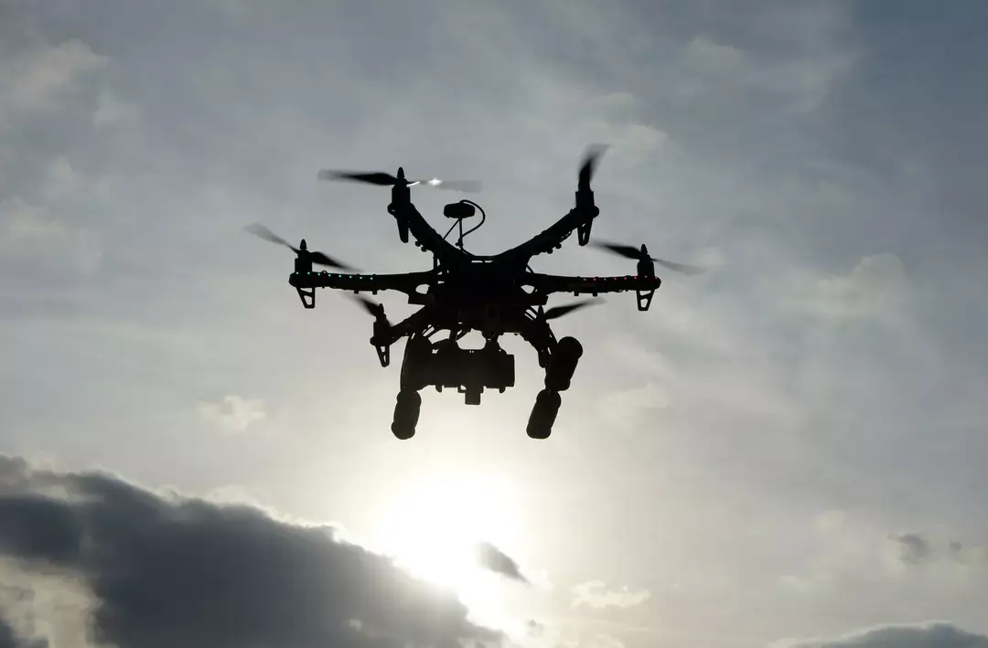 Thousands of drones are permitted to fly across the US every day (Getty Stock Photo)