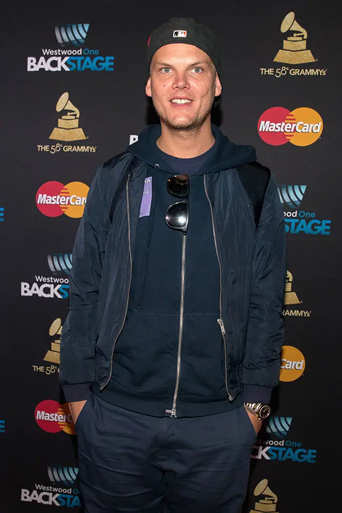 Avicii, real name Tim Bergling, pictured in 2016 (Christopher Polk/Getty Images for MasterCard)