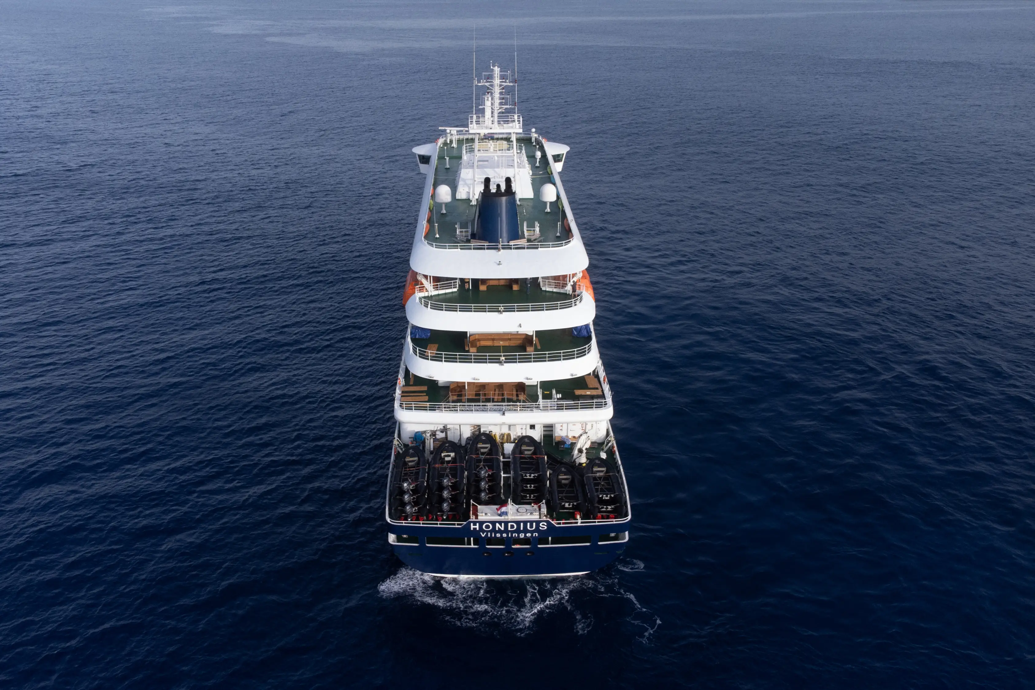 The ship set sail from Argentina on April 1 (AFP via Getty Images)